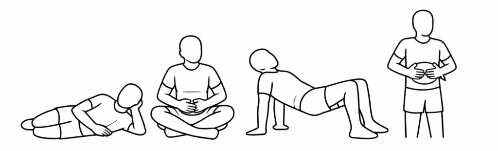 Пози за клизма